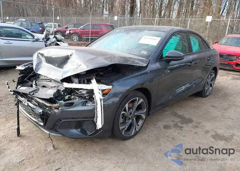 2023 Audi A3 Premium Plus 40 Tfsi Quattro S Tronic z USA, uszkodzony, nr VIN WAUHUDGY3PA124307